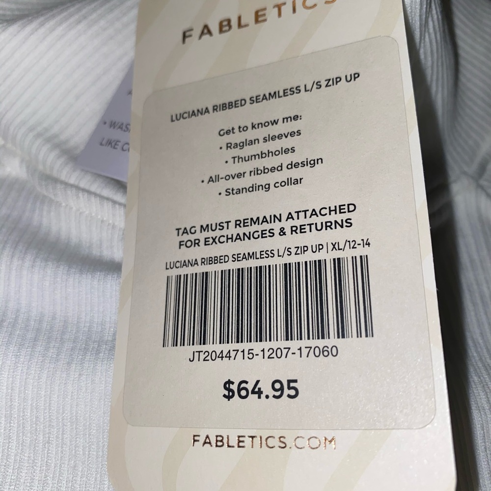 Fabletics zip up - Picture 2 of 2